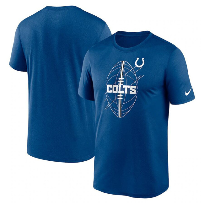 Men's Indianapolis Colts Blue Legend Icon Performance T-Shirt